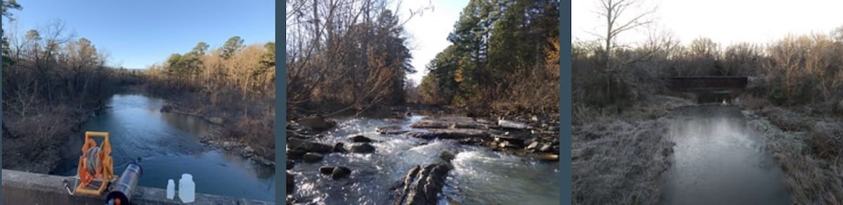 Monitoring in the Poteau River Watershed